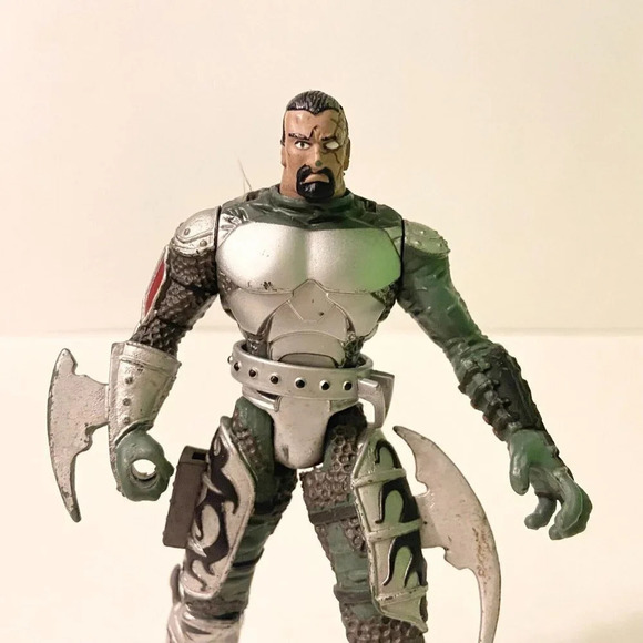 1996 Mcfarlane Toys Total Chaos Dragon Blade  6 Inch Tall Action Figure - Picture 2 of 12